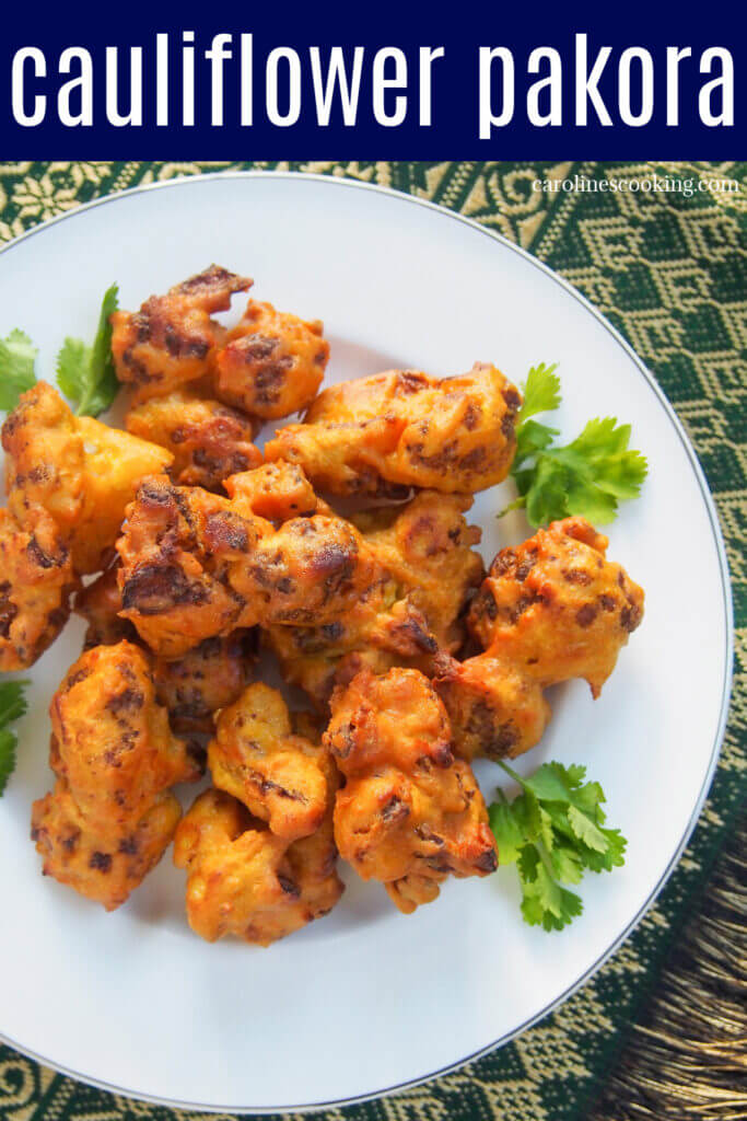 cauliflower pakora