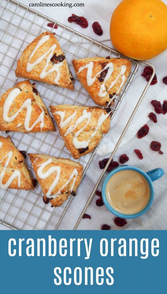 cranberry orange scones