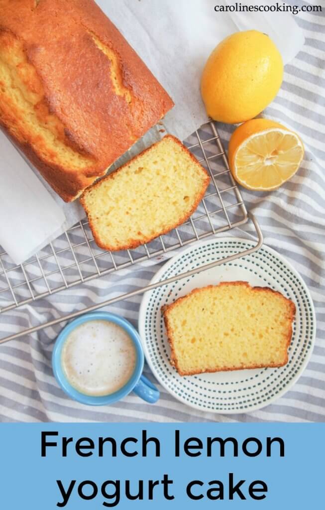 French lemon yogurt cake