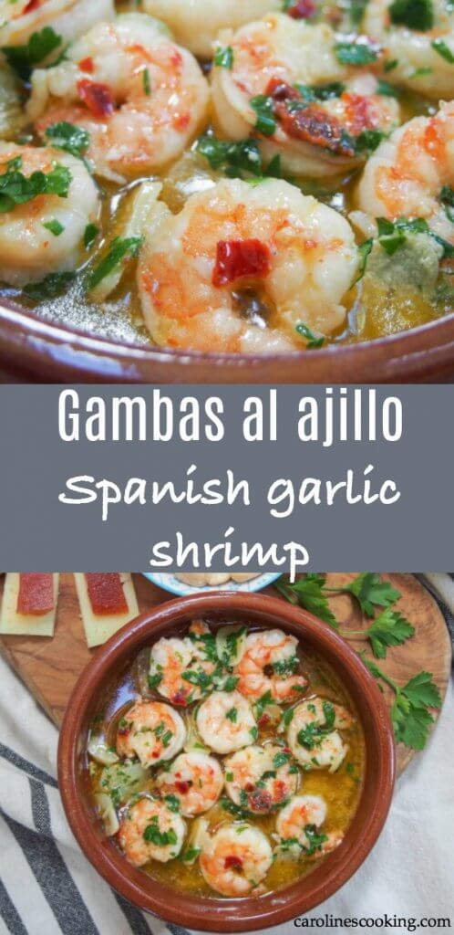 Gambas al ajillo (Spanish garlic shrimp)