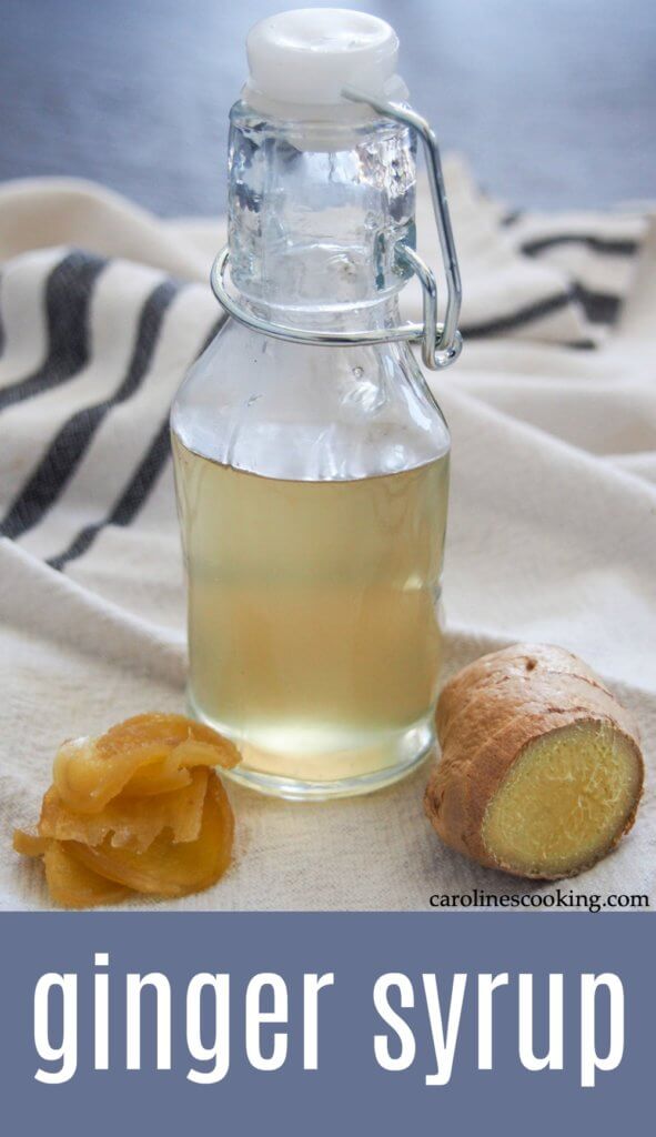 ginger simple syrup