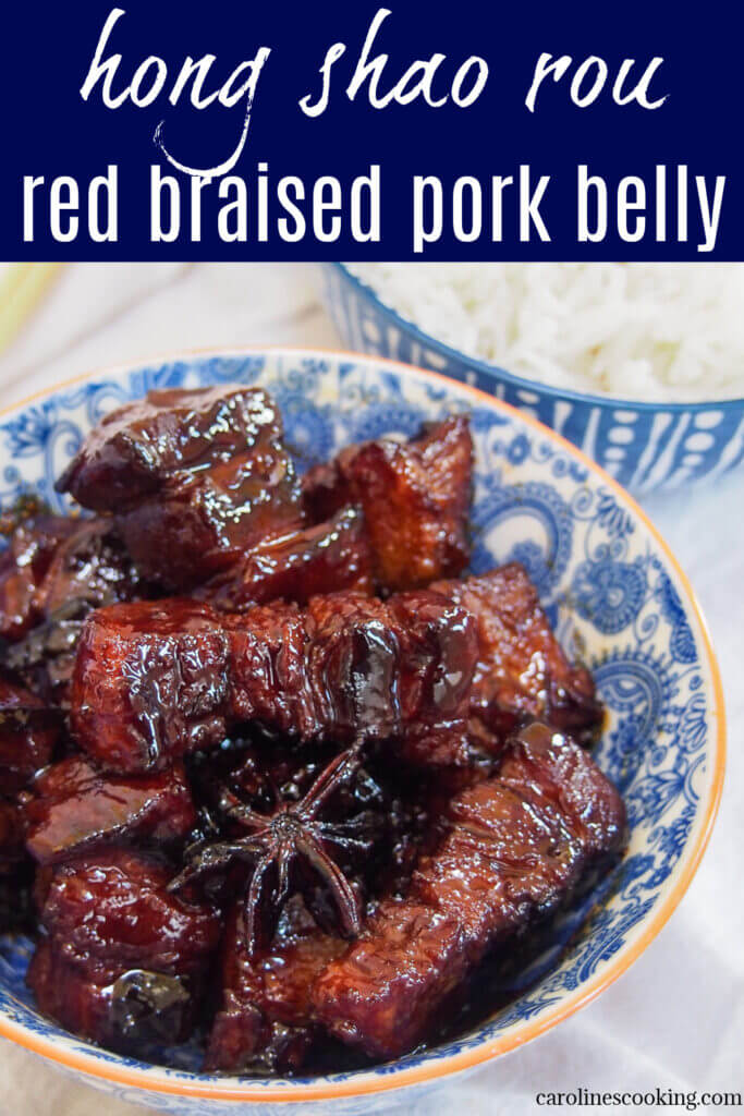 hong shao rou red braised pork belly