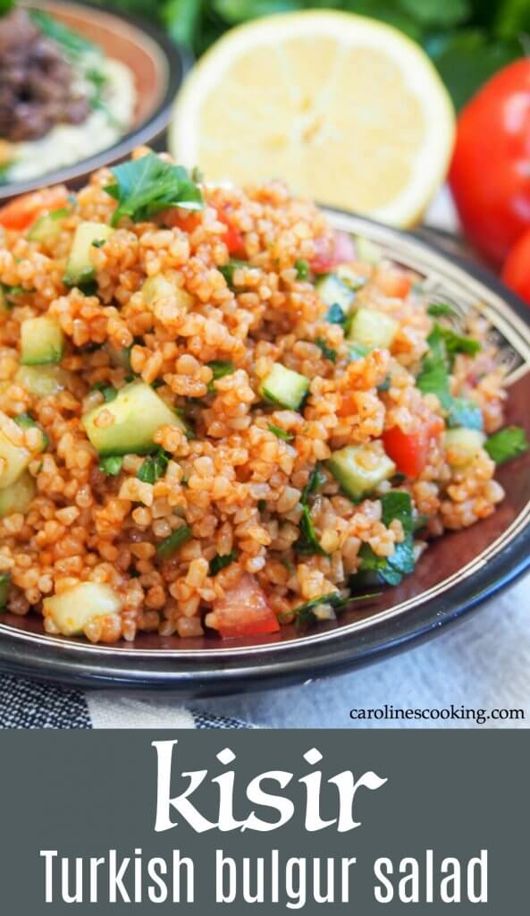 kisir Turkish bulgar salad