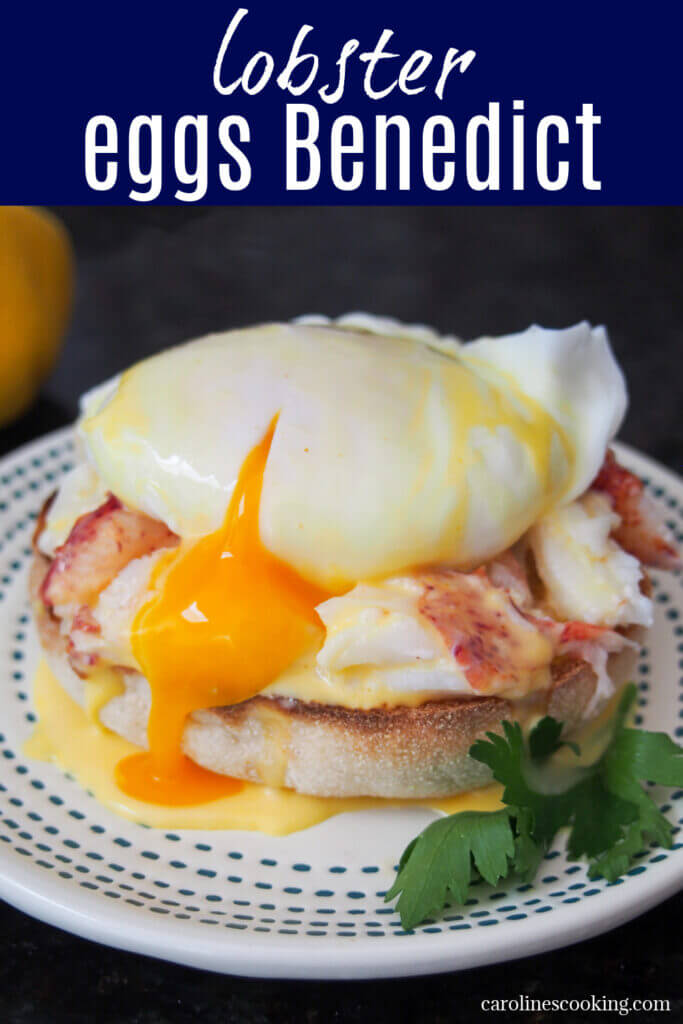 If you're wondering what to make for a special brunch, this delicious lobster eggs Benedict is the perfect choice. Wonderful delicate flavors, it's somewhat decadent but entirely worth it. And even better, it's easy to make too.