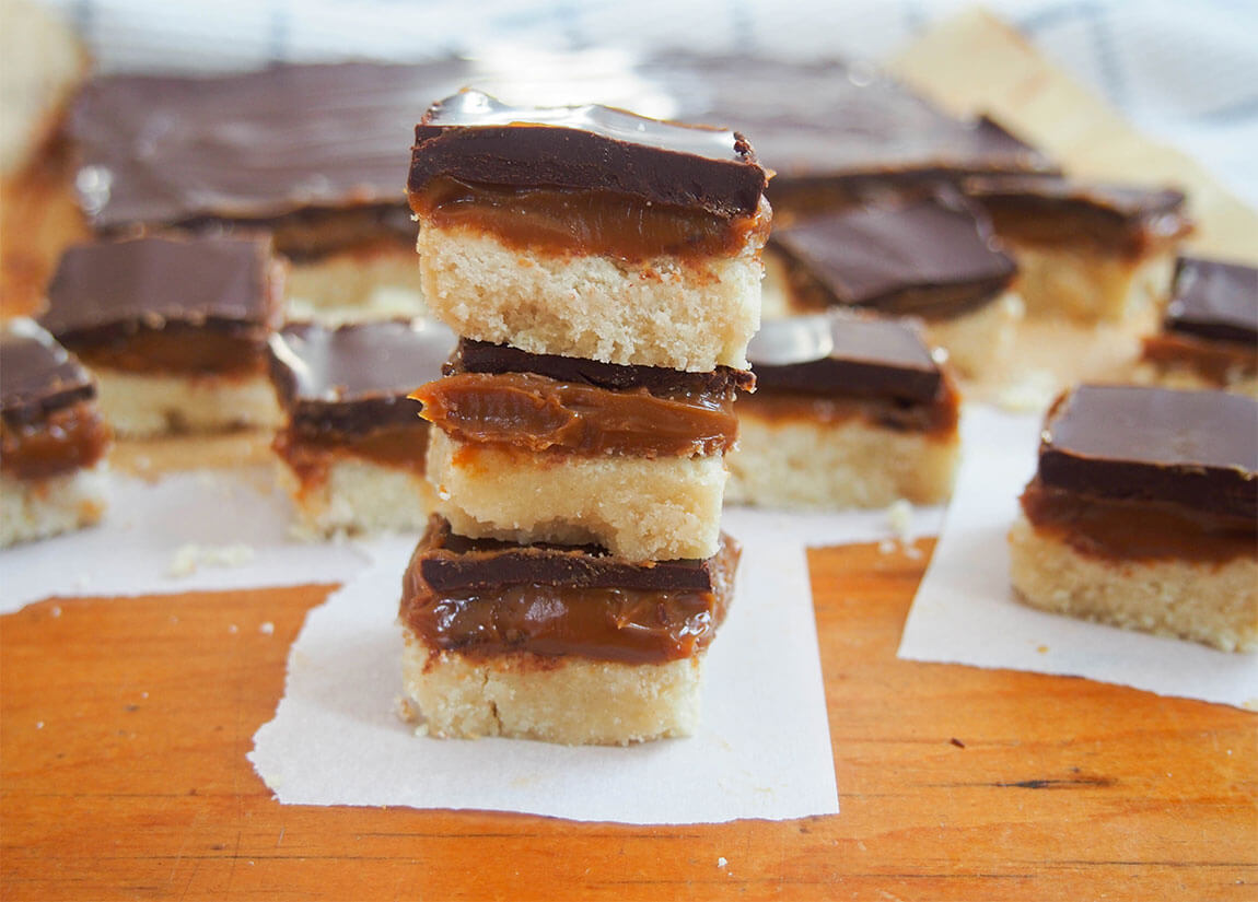 Millionaire's shortbread (caramel shortbread)