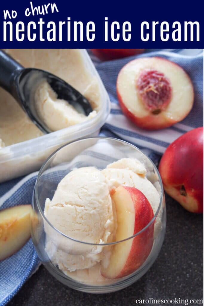 nectarine ice cream