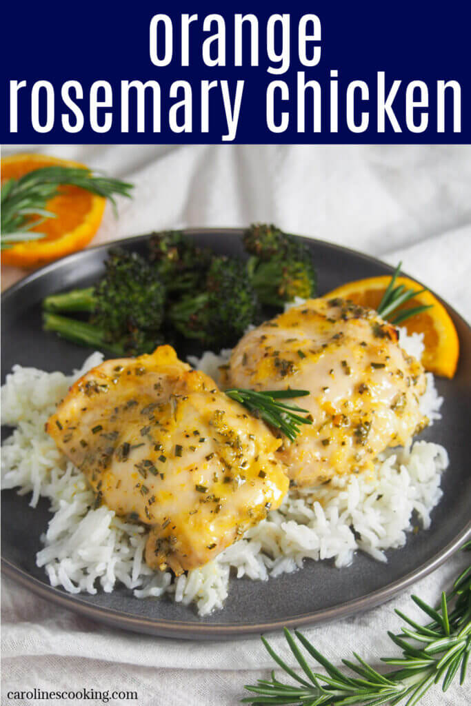 orange rosemary chicken