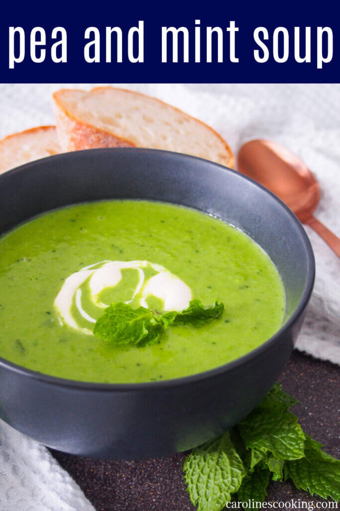 pea and mint soup