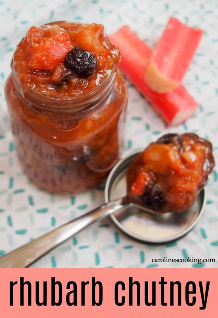 rhubarb chutney