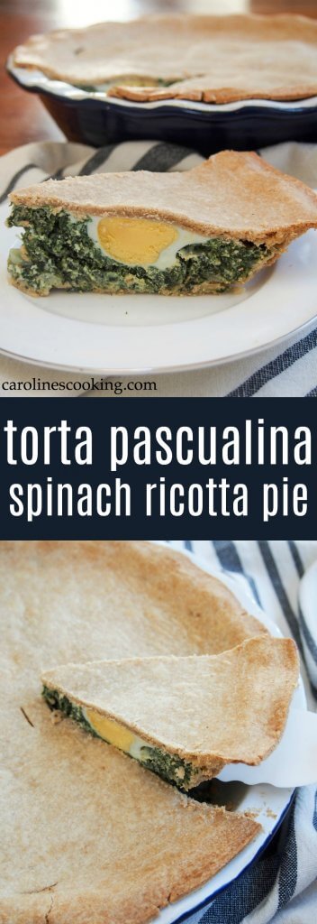 torta pascualina spinach ricotta pie