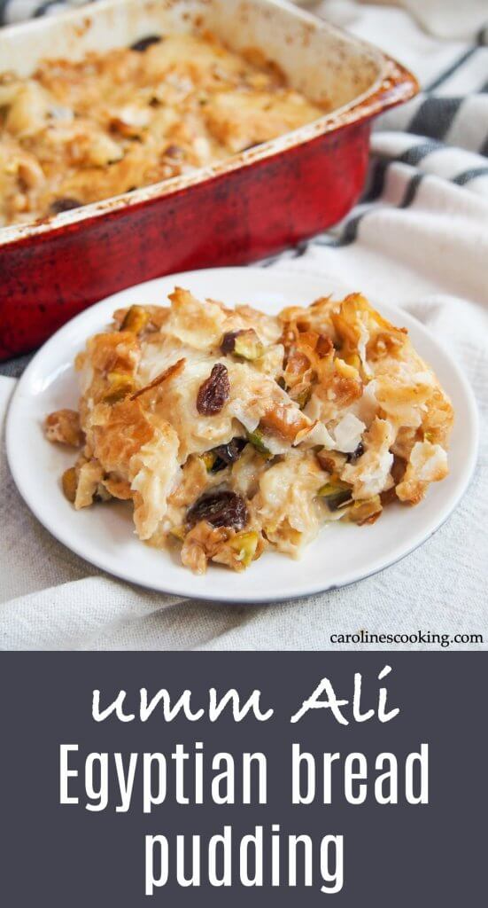 umm Ali Egyptian bread pudding